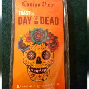 Day of the dead Wine Topper Sugar Skull Wine Topper Great Grift Unique Halloween
